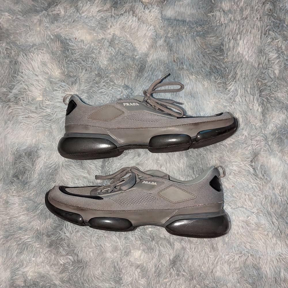 Prada Men's Charcoal Sneakers